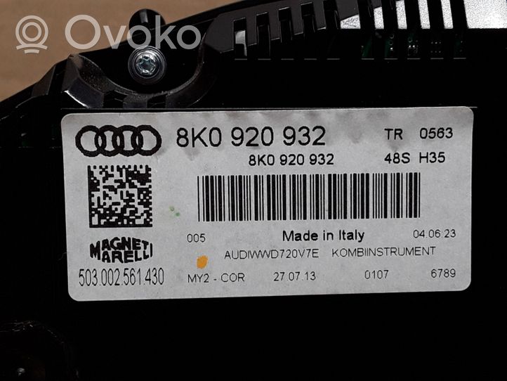 Audi A4 Allroad Nopeusmittari (mittaristo) 8K0920932