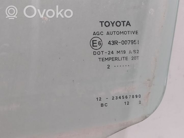 Toyota Auris 150 Etuoven ikkunalasi, neliovinen malli 43R007951