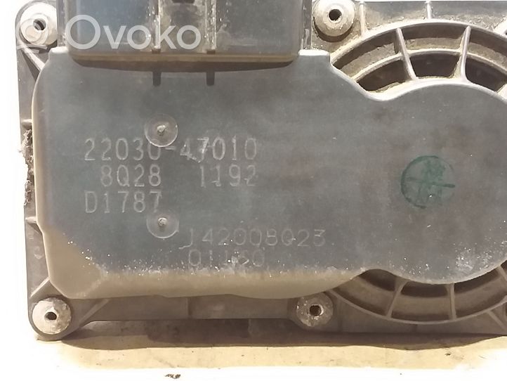 Toyota Yaris Droselinė sklendė 8Q281192