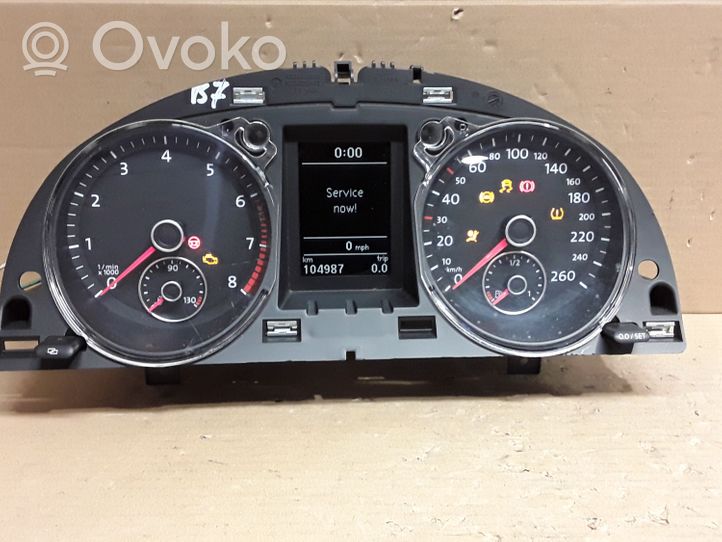 Volkswagen PASSAT B7 Compteur de vitesse tableau de bord 3AA920870