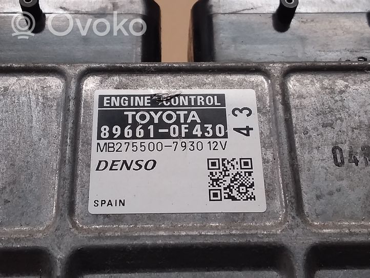 Toyota Verso Sterownik / Moduł ECU 896610F430