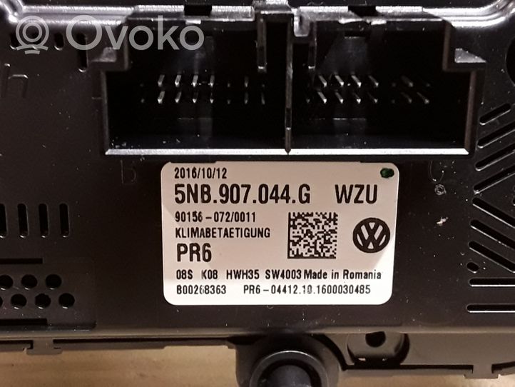 Volkswagen Tiguan Блок управления кондиционера воздуха / климата/ печки (в салоне) 5NB907044G