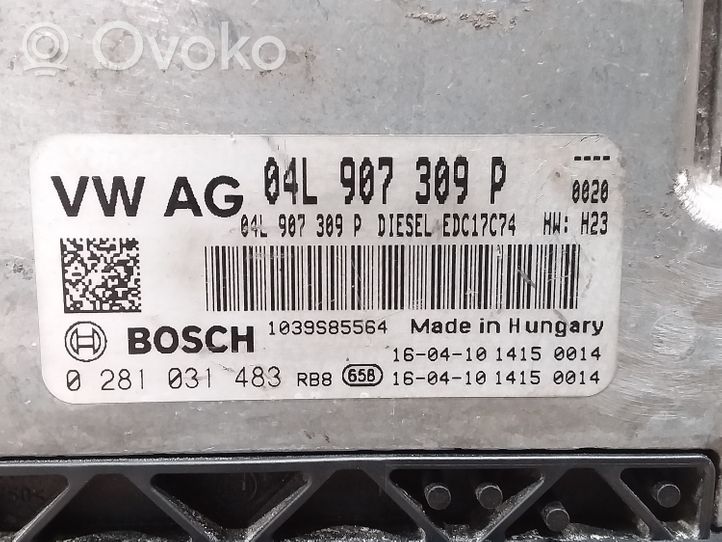 Volkswagen Tiguan Calculateur moteur ECU 04L907309P