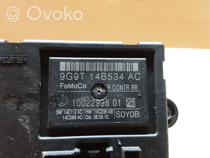 Ford Mondeo MK IV Door control unit/module 9G9T14B534AC