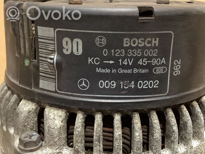 Mercedes-Benz ML W163 Generator/alternator 0091540202