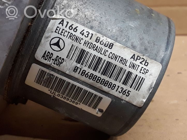 Mercedes-Benz GLE (W166 - C292) Pompe ABS A1669013400