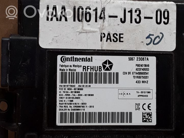 Jeep Grand Cherokee Module de contrôle sans clé Go P68240158AB