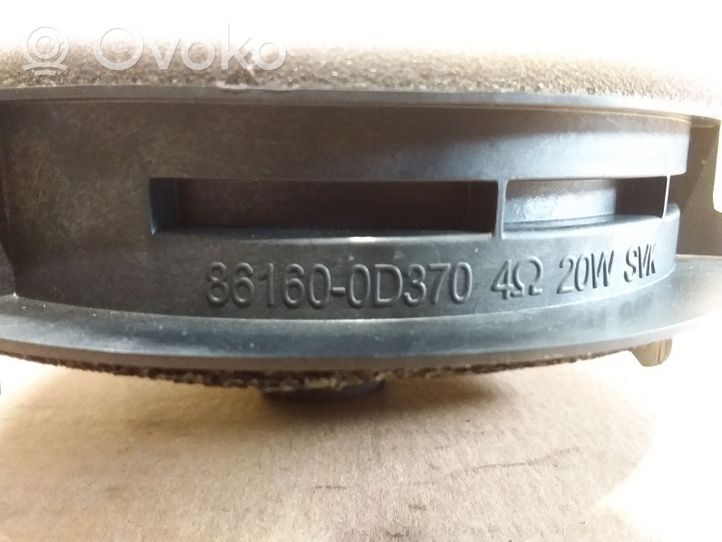 Toyota Auris E180 Haut-parleur de porte avant 861600D370