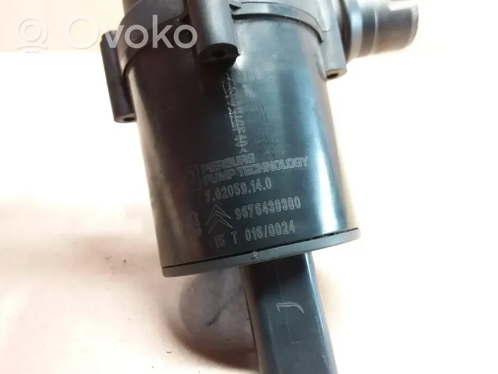 Peugeot 508 Electric auxiliary coolant/water pump 9676438380