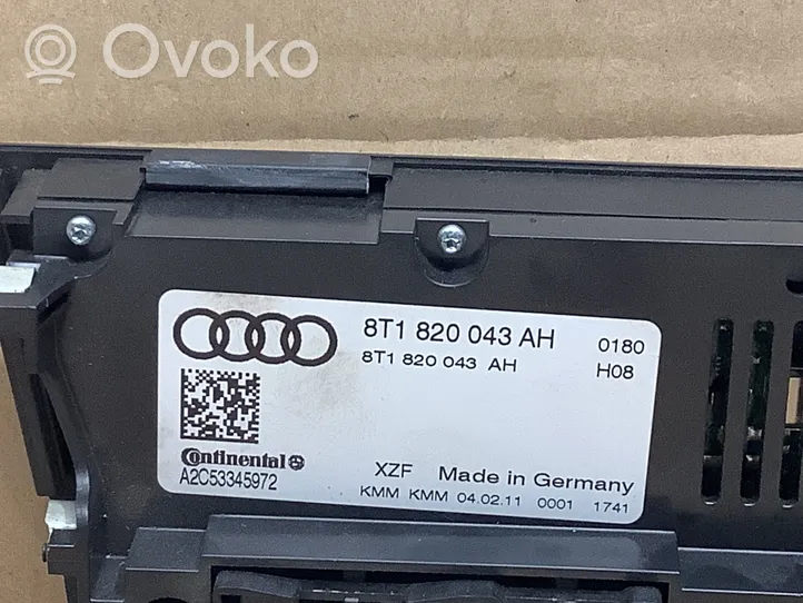 Audi A4 S4 B8 8K Climate control unit 8T1820043AH
