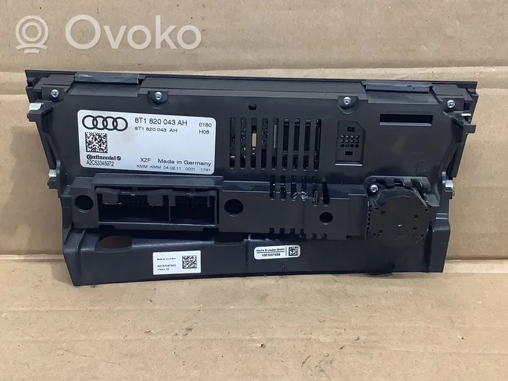 Audi A4 S4 B8 8K Climate control unit 8T1820043AH