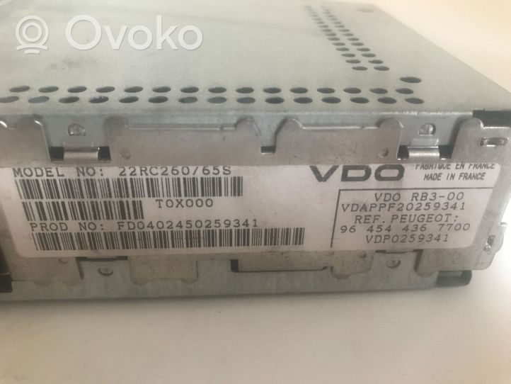 Peugeot 307 Radio / CD/DVD atskaņotājs / navigācija 964544367700