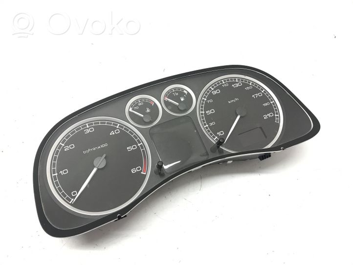 Peugeot 307 Compteur de vitesse tableau de bord P9647538480