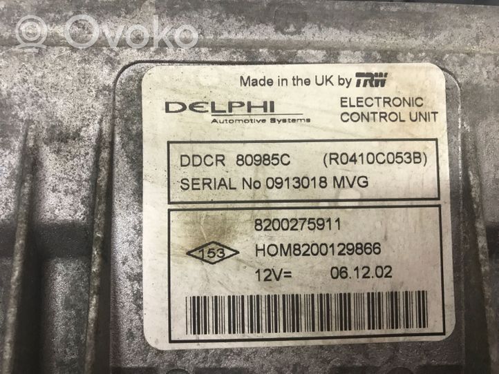 Nissan Almera N16 Sterownik / Moduł ECU 8200275911