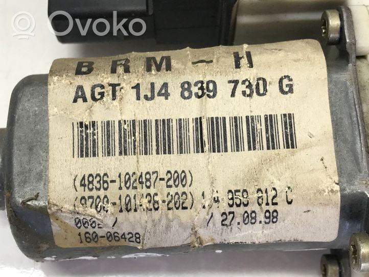 Volkswagen Golf IV Galinis varikliukas langų pakėlėjo 1J4839730G