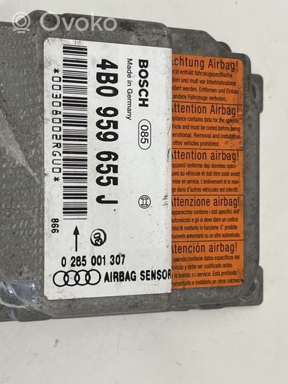 Audi A6 S6 C4 4A Oro pagalvių valdymo blokas 4B0959655J