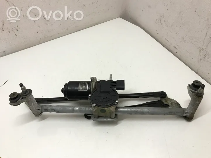 Volkswagen Polo V 6R Front wiper linkage and motor 6R1955113A