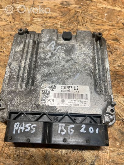 Volkswagen PASSAT B6 Sterownik / Moduł ECU 3C0907115