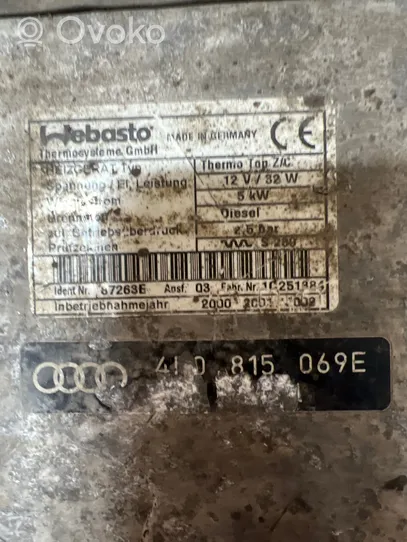 Audi A8 S8 D2 4D Pre riscaldatore ausiliario (Webasto) 4L0815069E