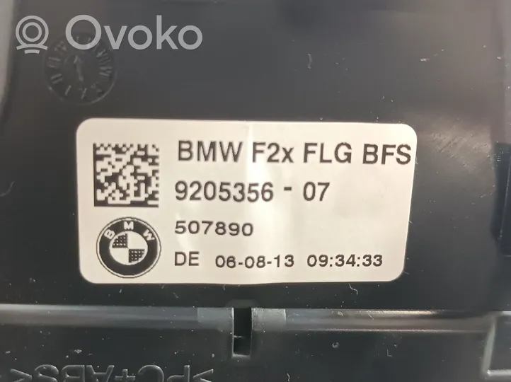 BMW 1 F20 F21 Panel klimatyzacji 