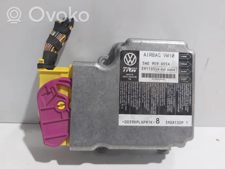 Volkswagen Tiguan Module de contrôle airbag 5N0959655A