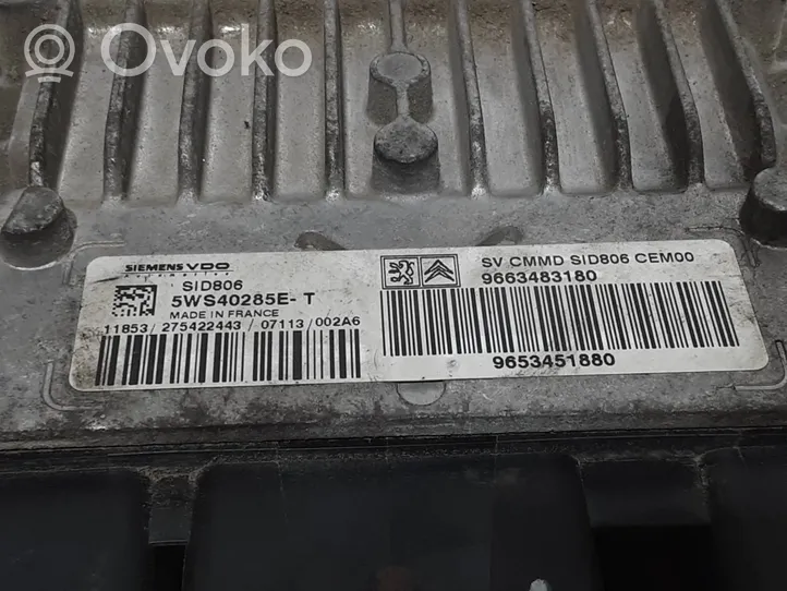 Fiat Ducato Engine control unit/module 5WS40285E