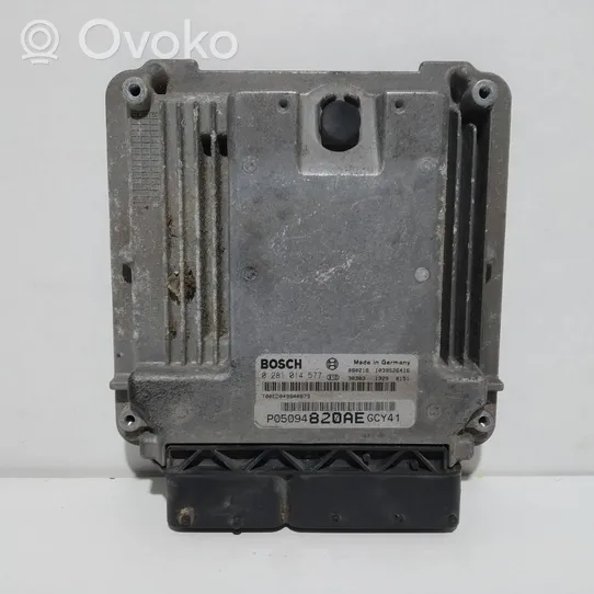 Fiat Freemont Calculateur moteur ECU 0281014577