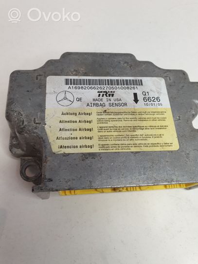 Mercedes-Benz A W169 Airbag control unit/module A1698209926