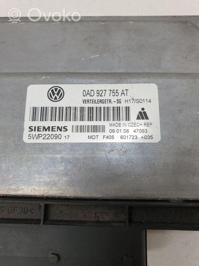 Volkswagen Touareg I Module de contrôle de boîte de vitesses ECU OAD927755AT