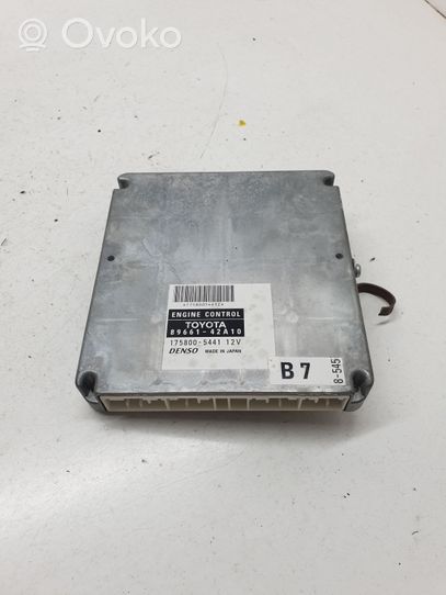 Toyota RAV 4 (XA20) Calculateur moteur ECU 8966142A10