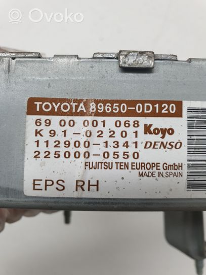 Toyota Yaris Ohjaustehostimen ohjainlaite/moduuli 896500D120