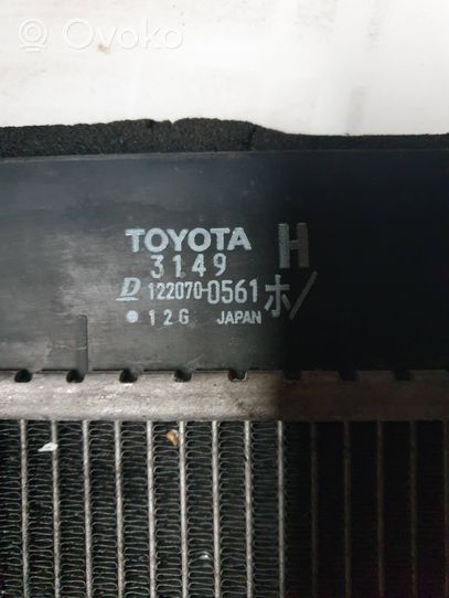 Lexus RX 330 - 350 - 400H Coolant radiator 1220700561