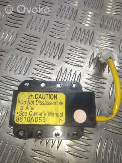 Mitsubishi Pajero Passenger airbag on/off switch 8610A059