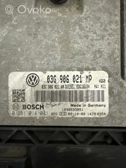 Volkswagen Touran I Moottorin ohjainlaite/moduuli 03G906021MP