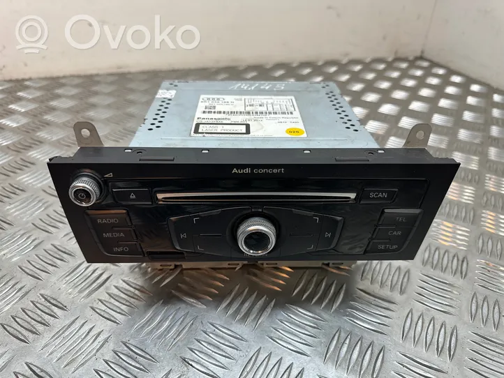 Audi A4 S4 B8 8K Unidad delantera de radio/CD/DVD/GPS 8R1035186N