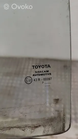 Toyota Verso Etuoven ikkunalasi, neliovinen malli 43R00097