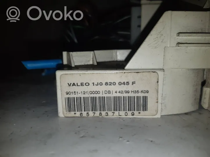 Volkswagen Golf IV Klimata kontrole / mazā radiatora vadības dekoratīvā apdare 1J0820045F