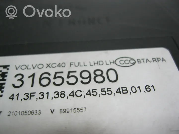 Volvo XC40 Etu-/Ajovalo 31655980
