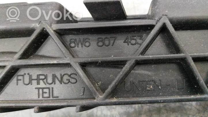 Audi A5 Halterung Stoßstange Stoßfänger hinten 8W68074543