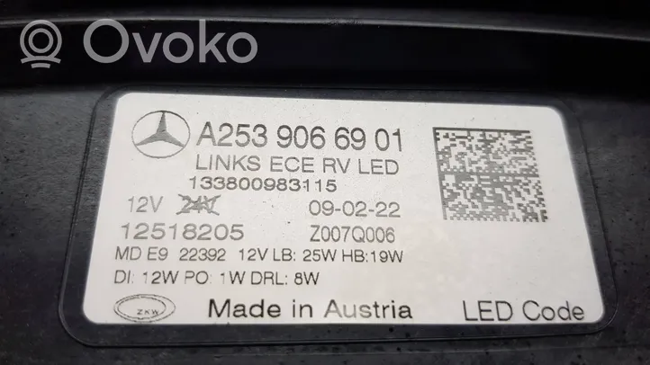 Mercedes-Benz GLC X253 C253 Priekinis žibintas A2539066901