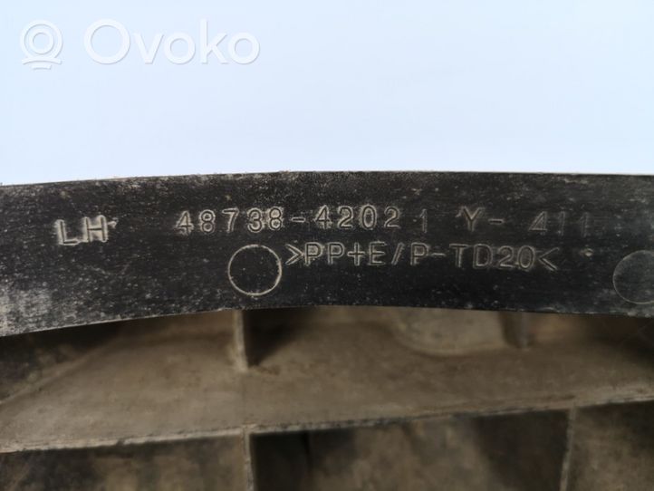 Toyota RAV 4 (XA40) Osłona przeciwpyłowa amortyzatora tylnego 4873842021