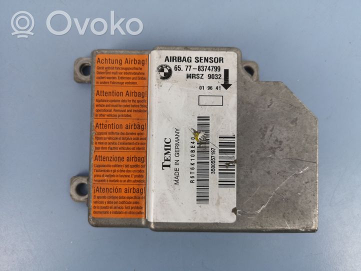 BMW 5 E39 Airbag control unit/module 65778374799