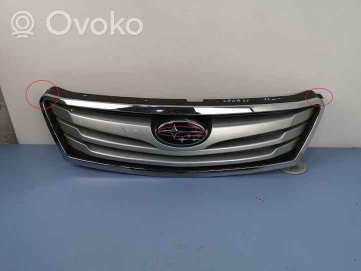 Subaru Legacy Grille calandre supérieure de pare-chocs avant 91121AJ020