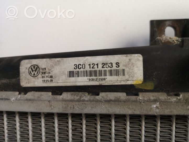 Volkswagen PASSAT B6 Radiador del refrigerante 3C0121253S