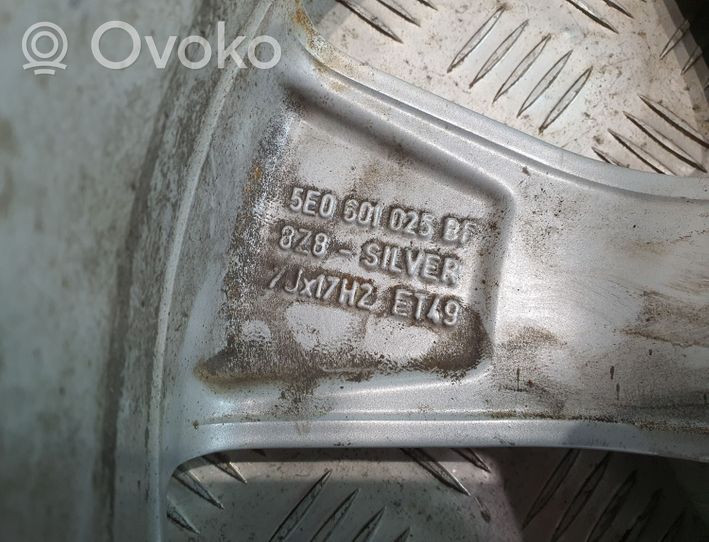 Skoda Octavia Mk3 (5E) Felgi aluminiowe R17 5E0601025BF