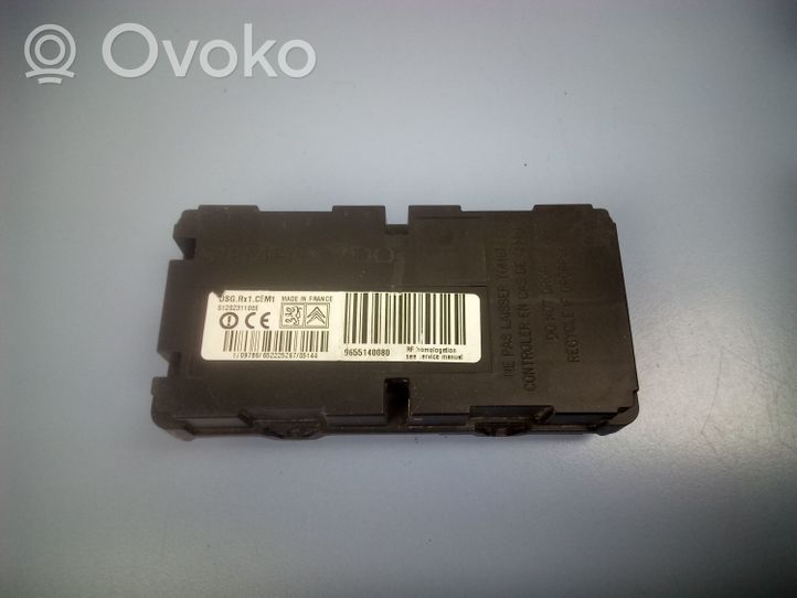 Citroen C5 Sterownik / Moduł kontroli ciśnienia w oponach 9655140080