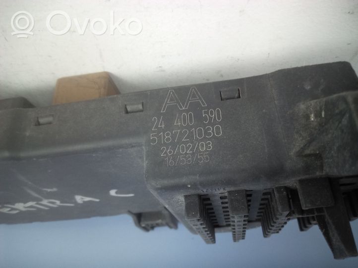 Opel Vectra C Moduł / Sterownik komfortu 24400590