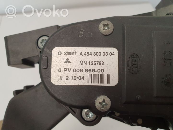 Smart ForFour I Pedale dell’acceleratore A4543000304