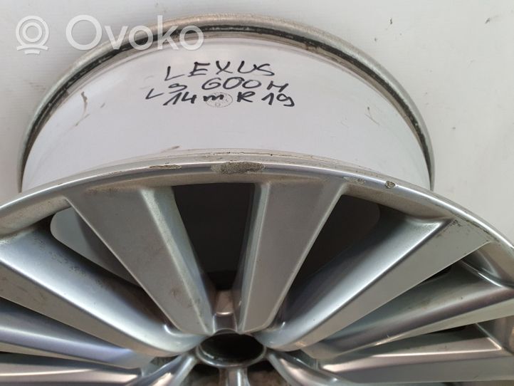 Lexus LS 460 - 600H Felgi aluminiowe R19 4261A50140