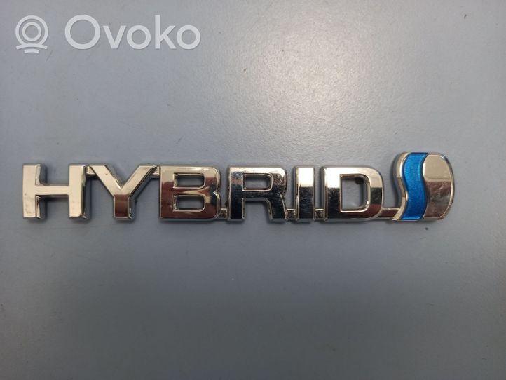 Toyota C-HR Mostrina con logo/emblema della casa automobilistica 75374F4010